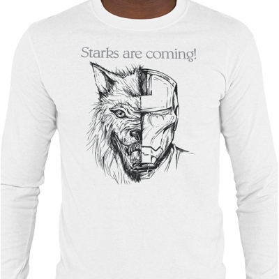 LONGSLEEVE GAME OF THRONES STARKS ARE COMING